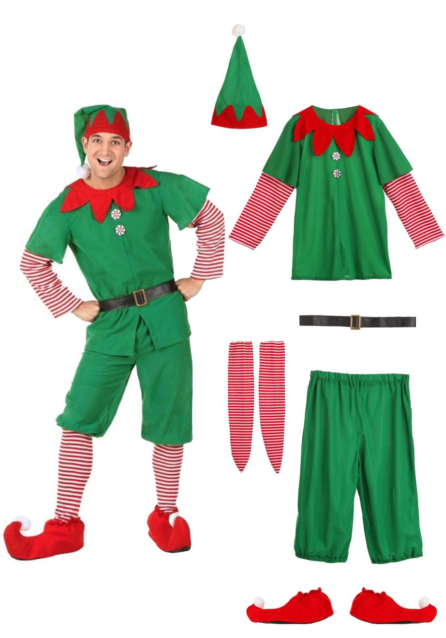 Holiday Elf Costume for Adults