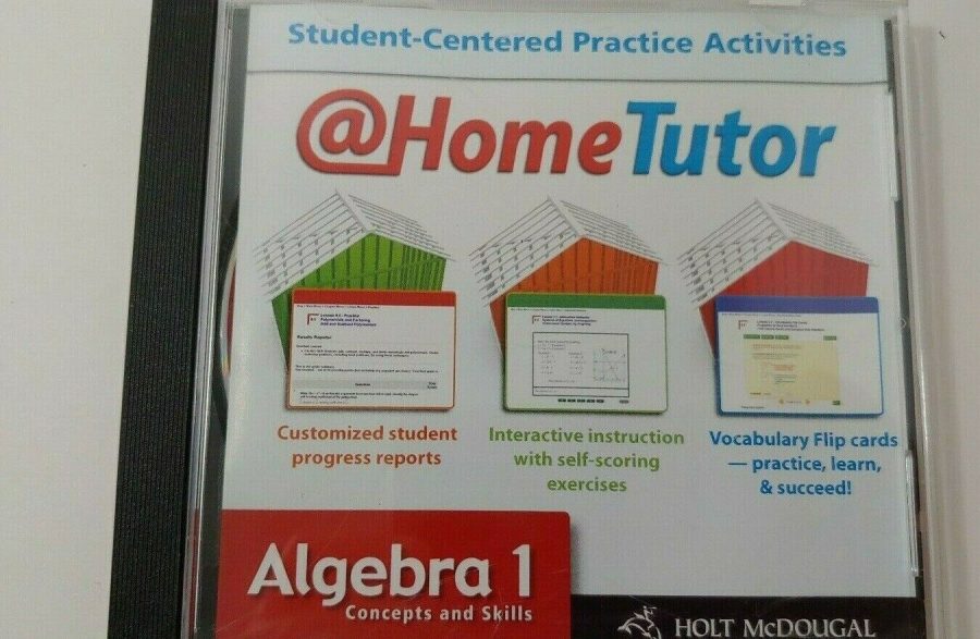 Holt McDougal Algebra 1 concepts & skills at home tutor CD Rom Houghton Mifflin