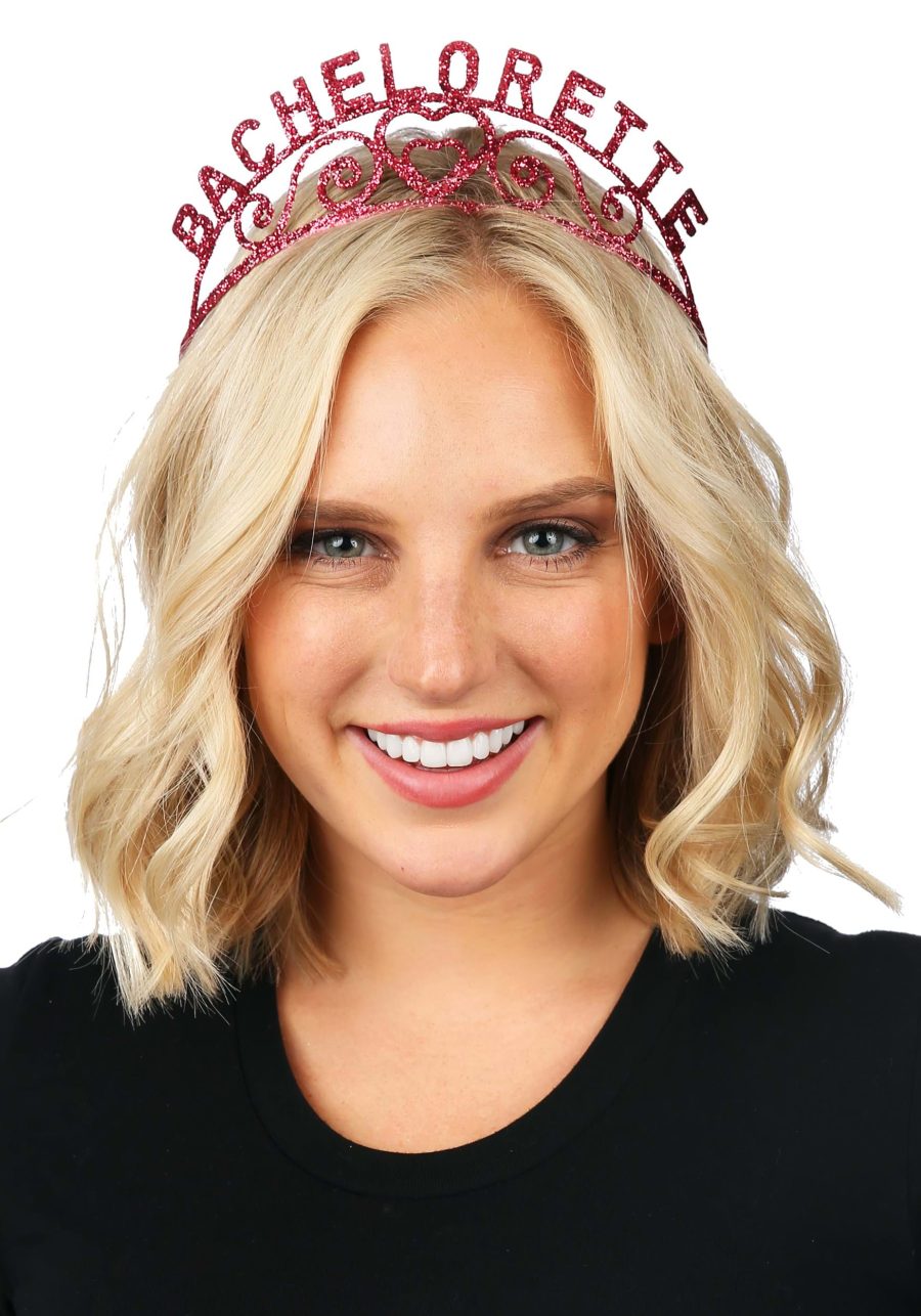 Hot Pink Sparkle Bachelorette Tiara