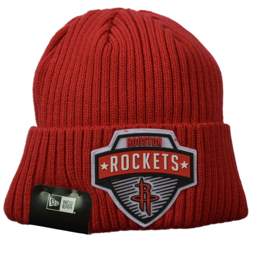 Houston Rockets New Era NBA Tip Off Knit Cuffed Beanie Winter Watch Cap