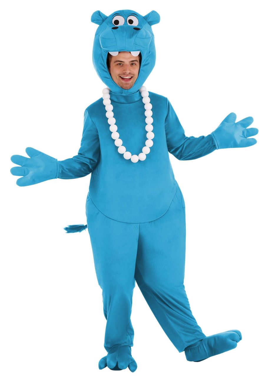 Hungry Hungry Hippos Blue Adult Costume