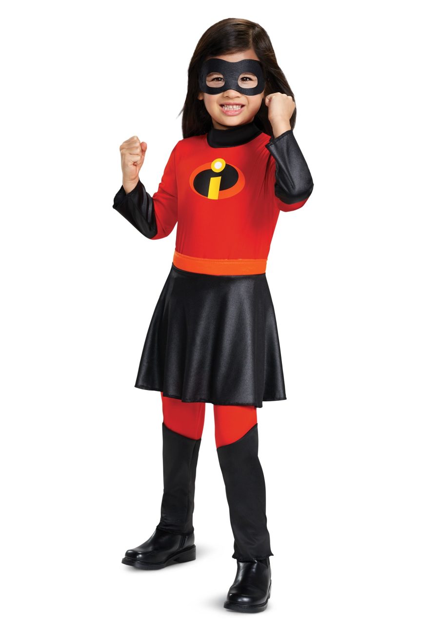 Incredibles 2 Deluxe Violet Jumpsuit Girl's Toddler Costume