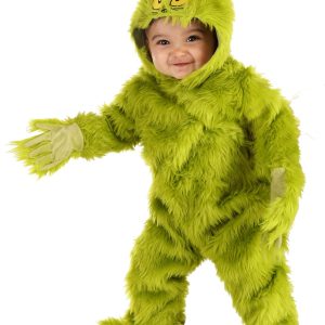 Infant Classic Grinch Jumpsuit Costume