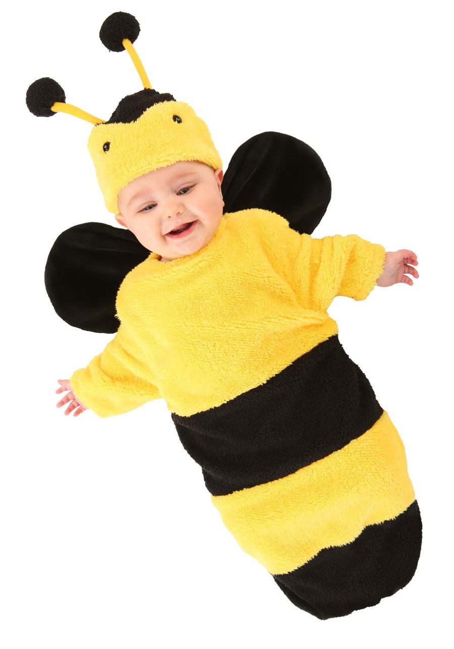 Infant Furry Bumble Bee Costume