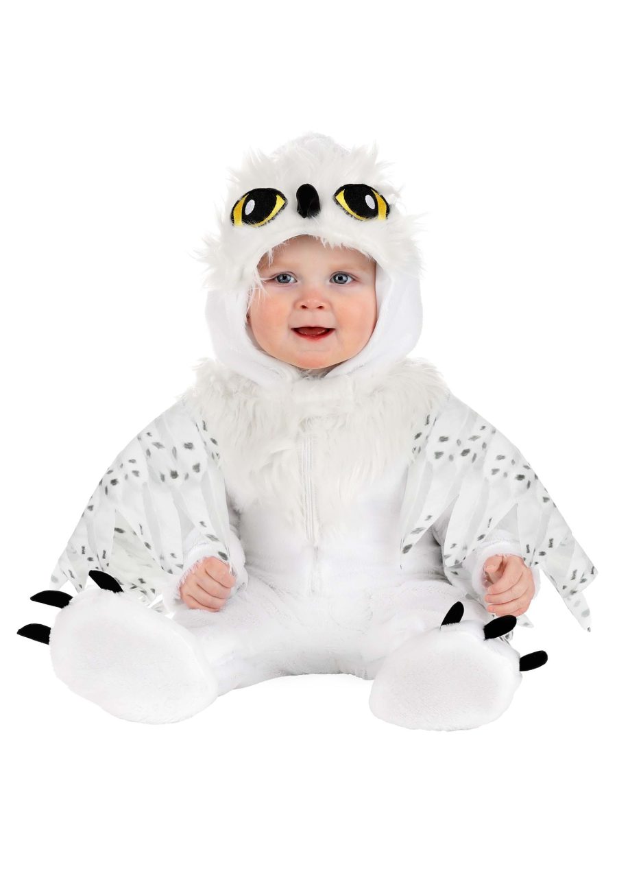 Infant Plush White Owl Costume