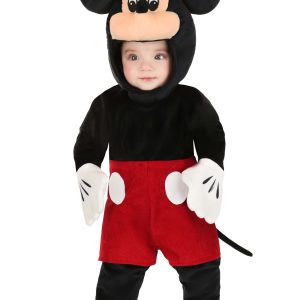 Infant Snuggly Mickey Mouse Costume