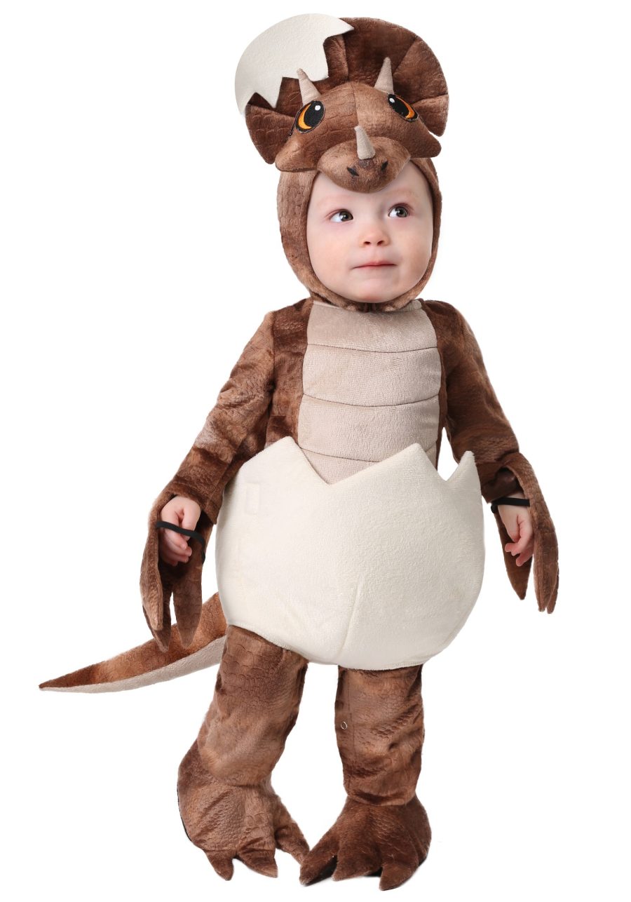 Infant Tiny Triceratops Dinosaur Costume