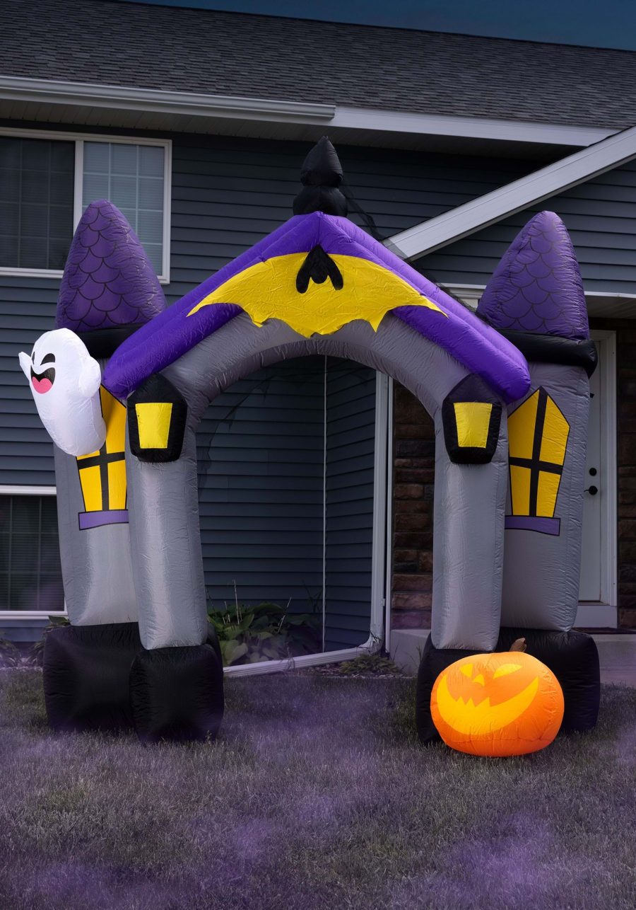 Inflatable 9FT Haunted House Archway Decoration