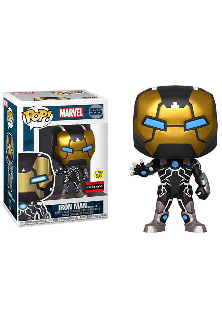 Iron Man Model 39 Glow-in-the-Dark POP! Vinyl Figure