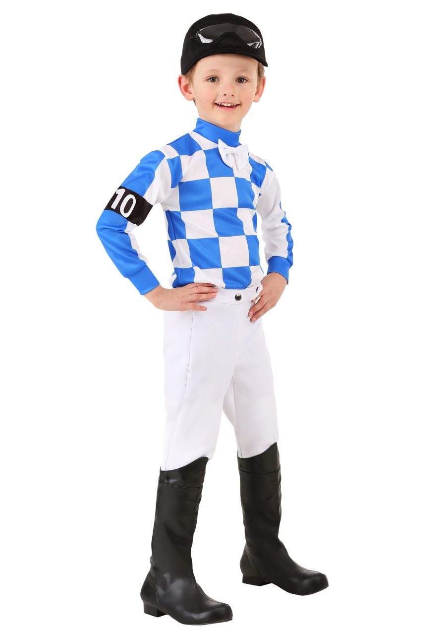 Jockey Toddler Costume for Boys