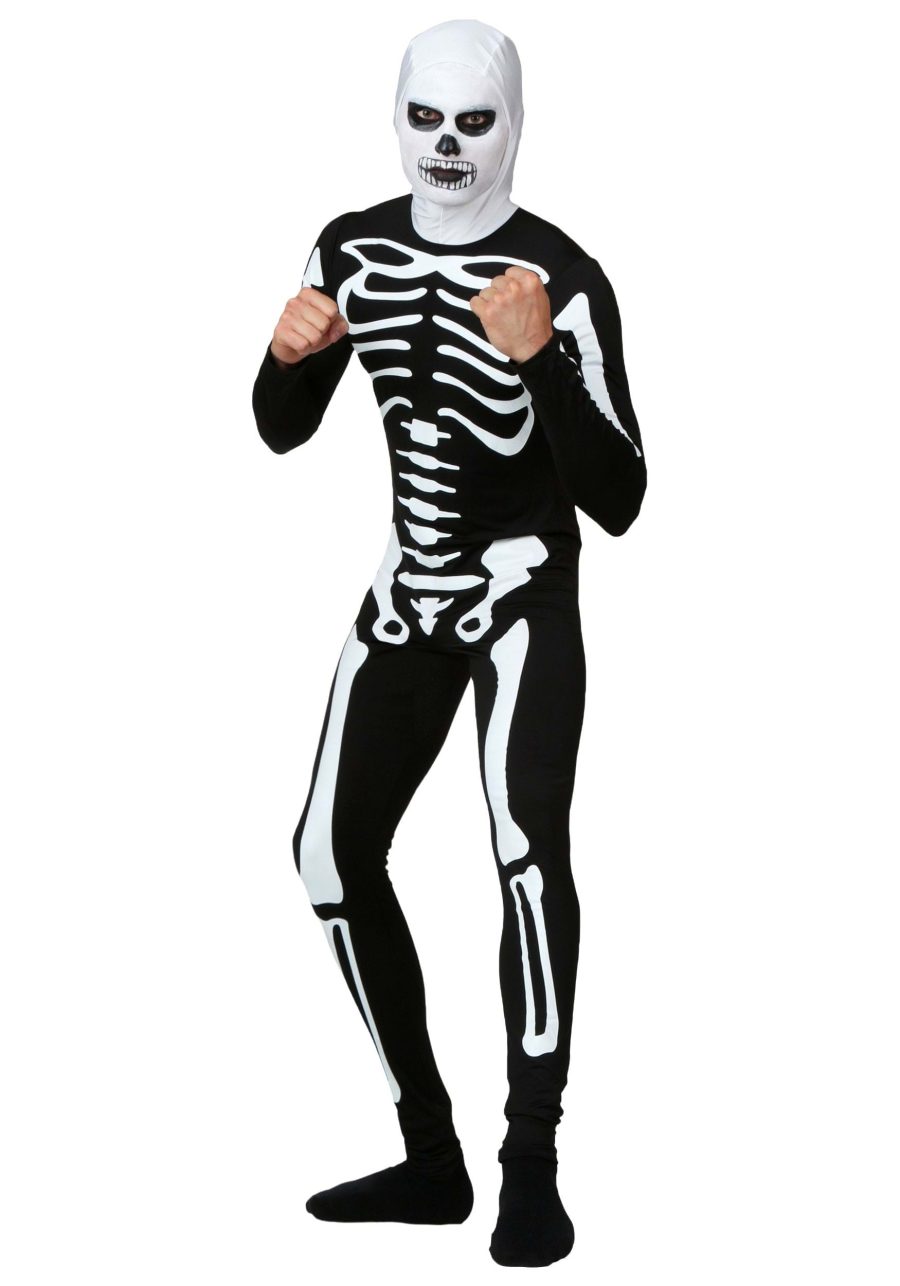 Karate Kid Skeleton Costume Suit