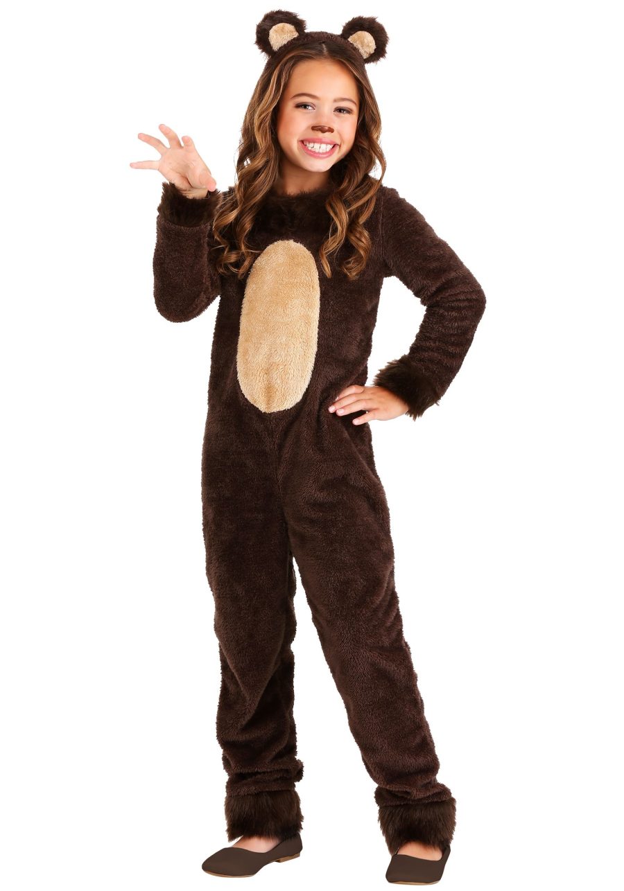 Kid's Brown Bear Costume