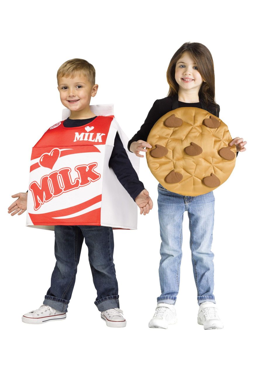 Kid's Cookies and Milk Costume