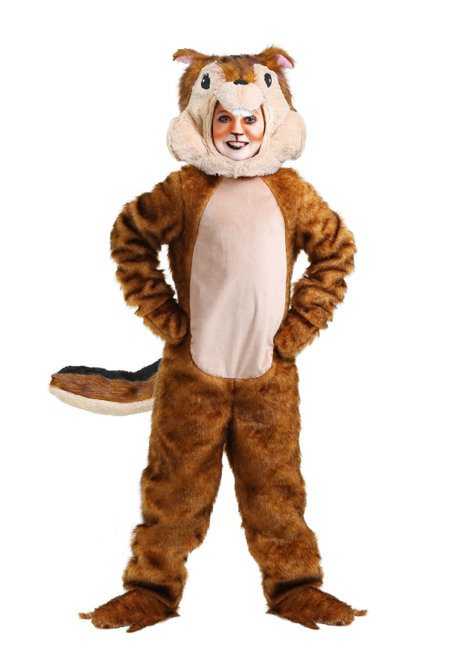 Kid's Cozy Chipmunk Costume