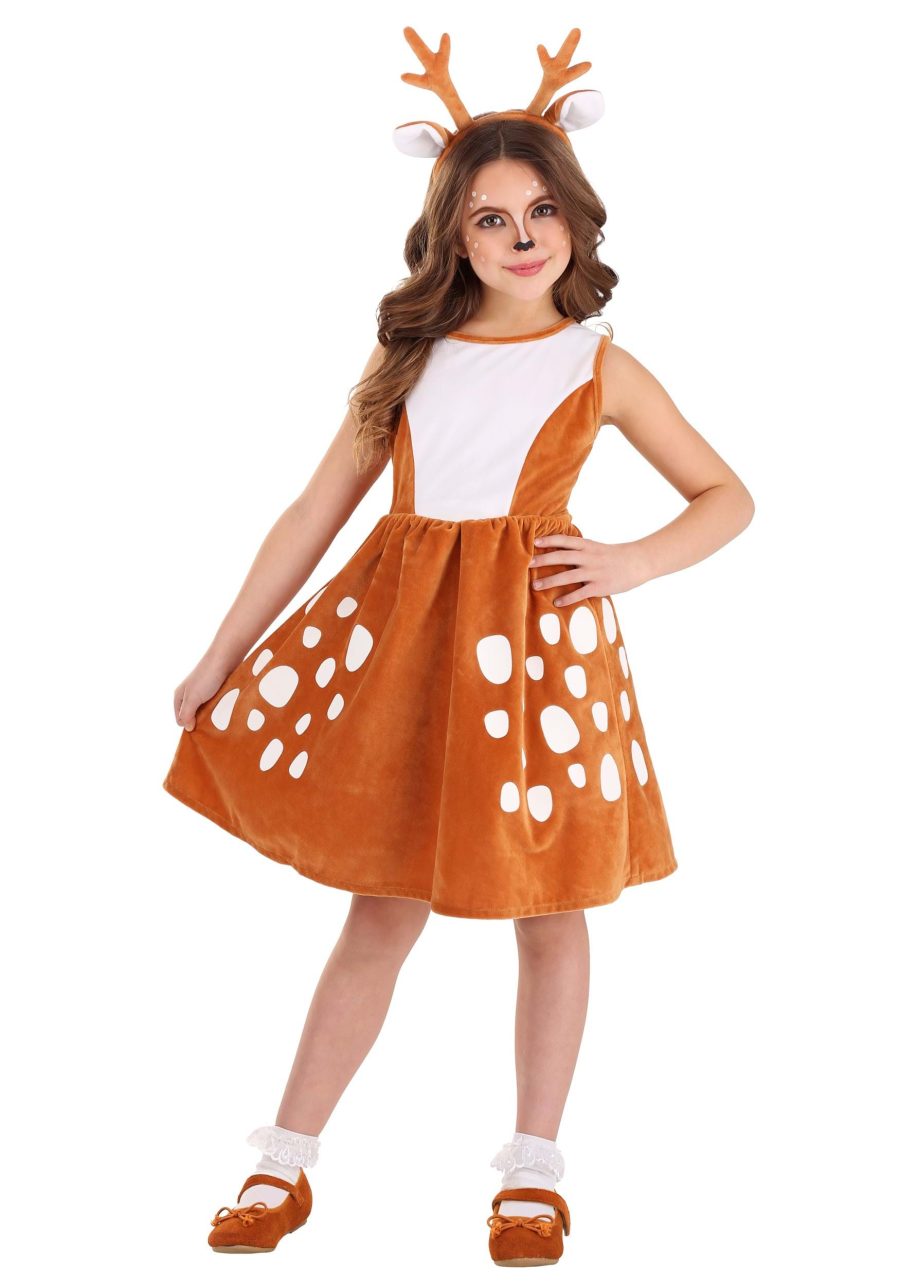 Kids Dazzling Deer Costume