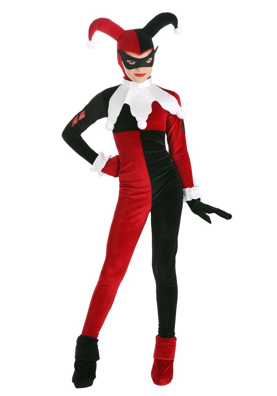 Kid's Deluxe Harley Quinn Costume