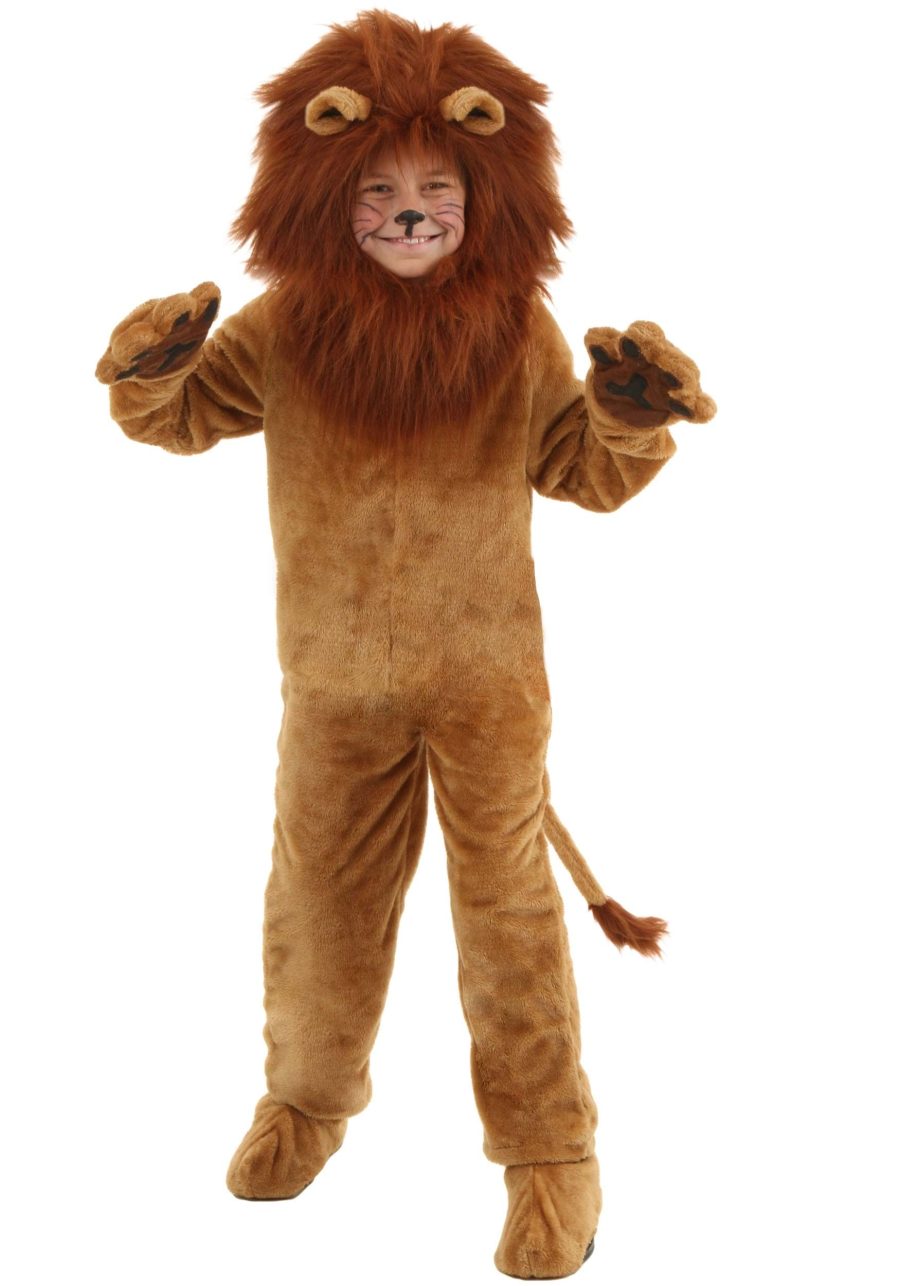 Kid's Deluxe Lion Costume