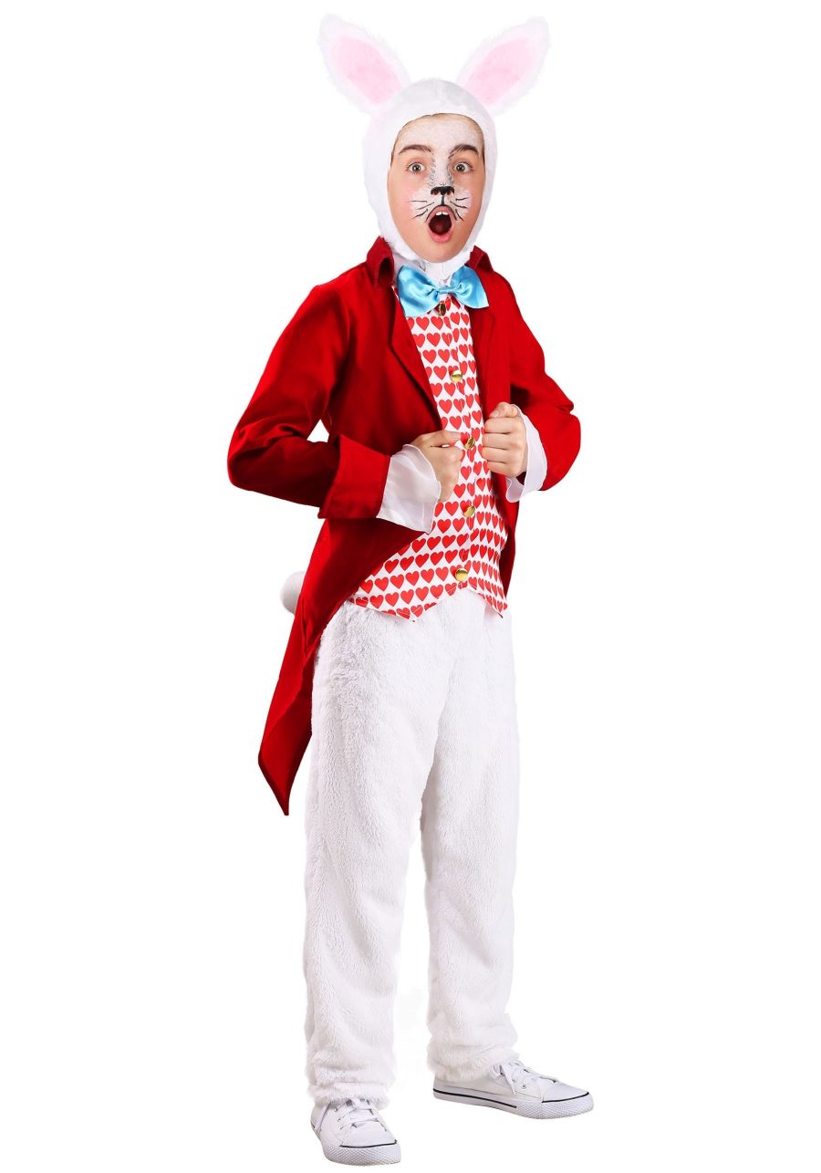 Kid's Dignified White Rabbit Costume