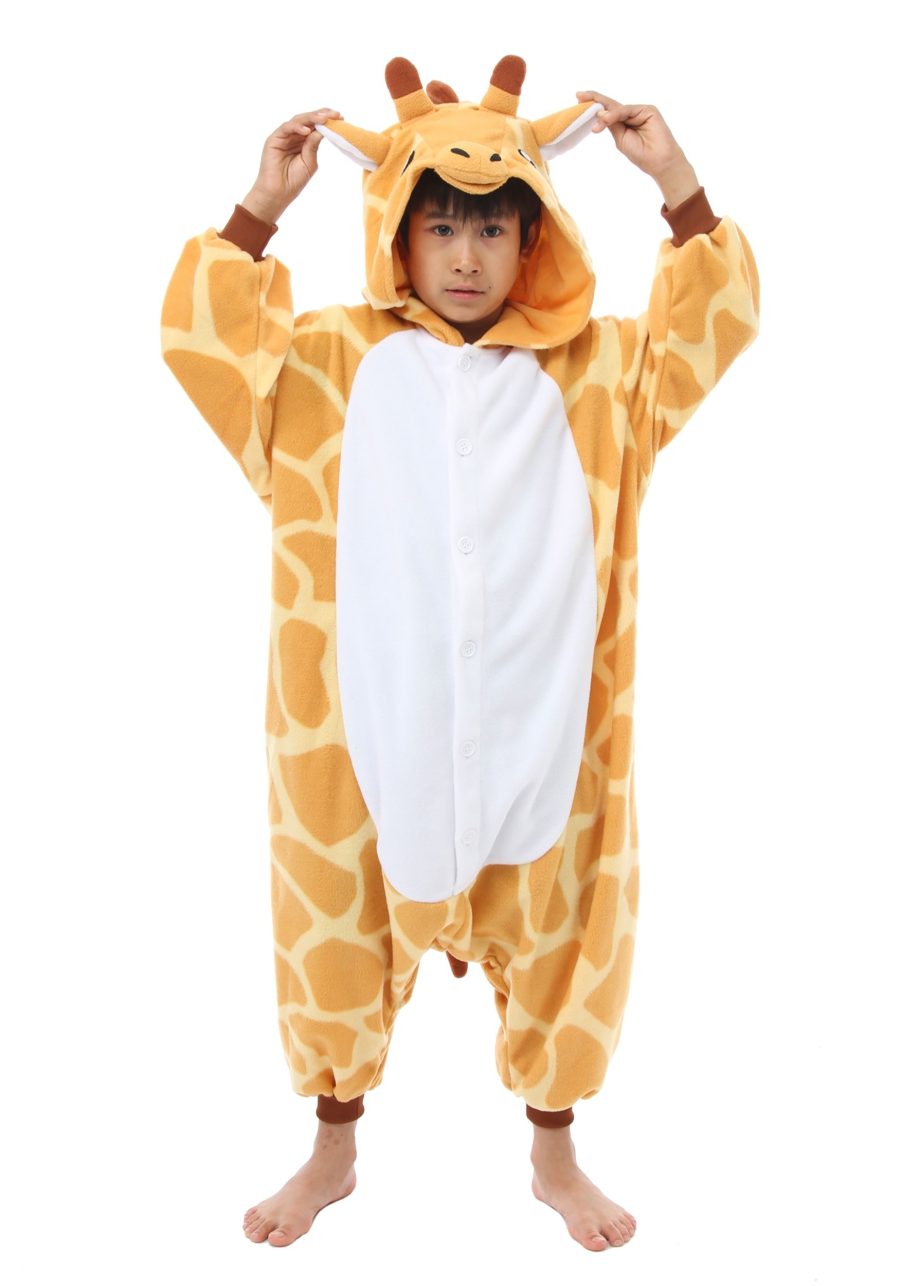 Kid's Giraffe Kigurumi Costume