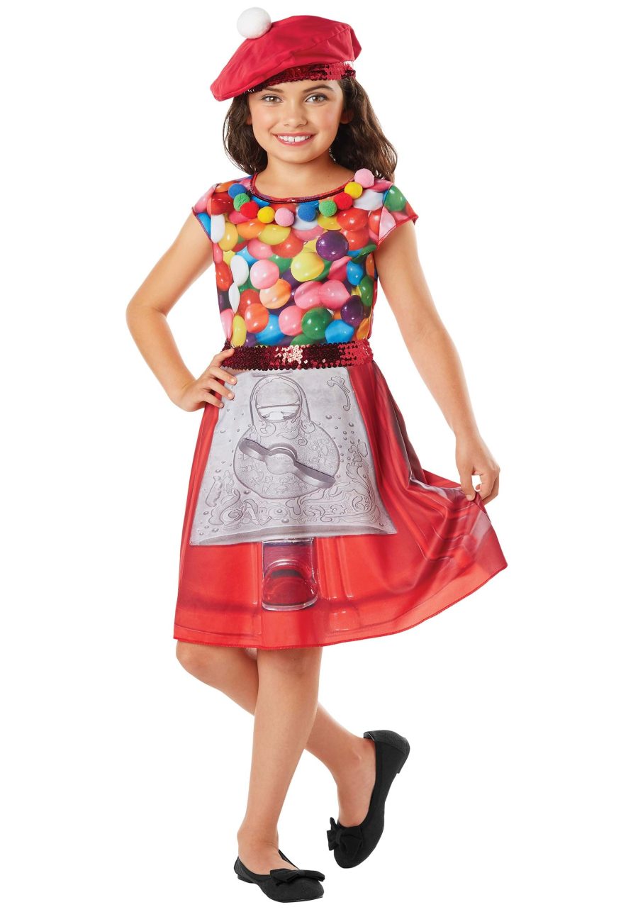 Kid's Glamour Gumball Machine Costume