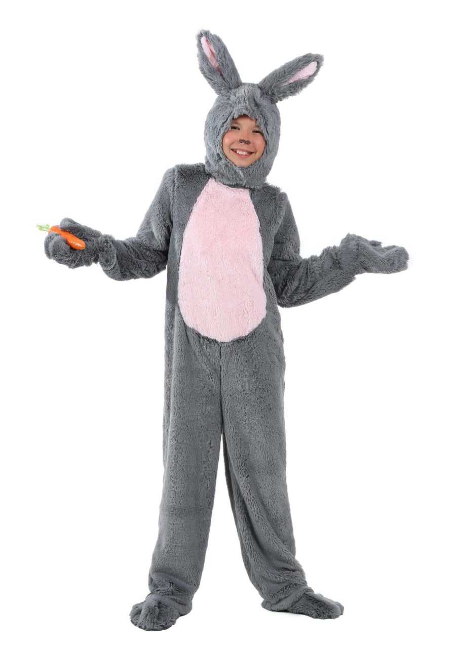 Kid's Grey Bunny Costume