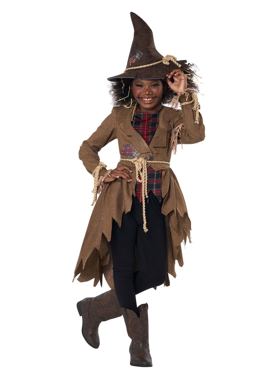 Kid's Hay Grrl! Scarecrow Costume