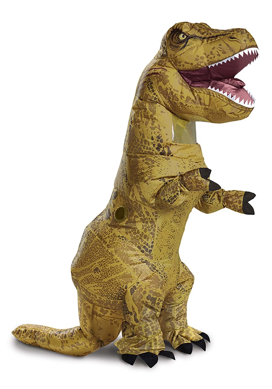 Kids Jurassic World Inflatable T-Rex Costume