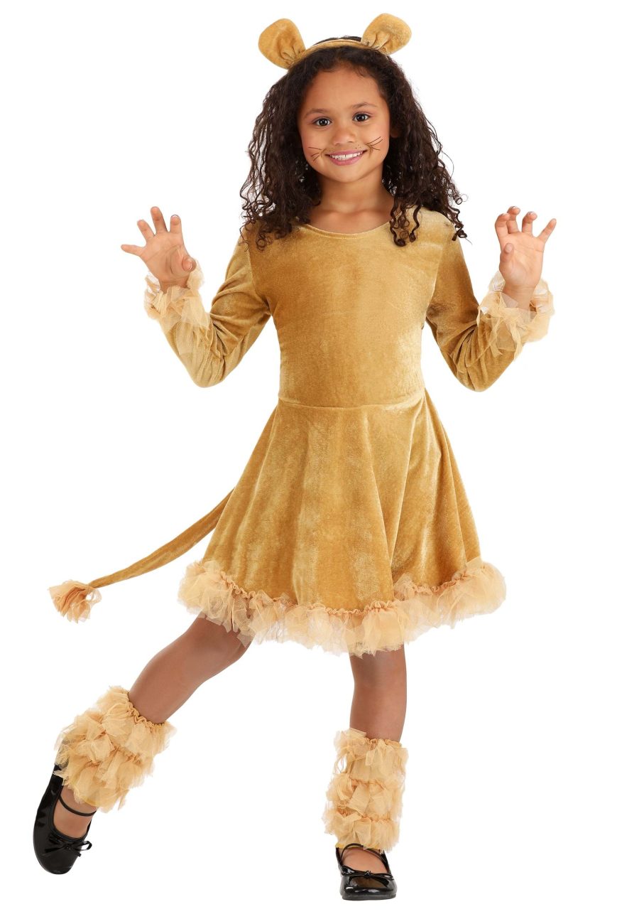 Kid's Lady Lion Costume