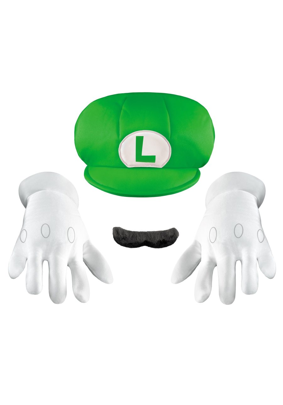 Kid's Luigi Accessory Costume Kit