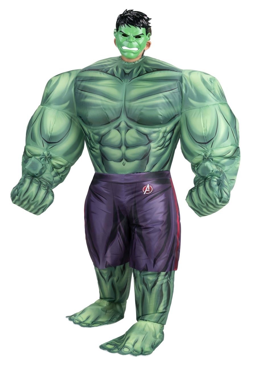 Kid's Marvel Inflatable The Incredible Hulk Costume