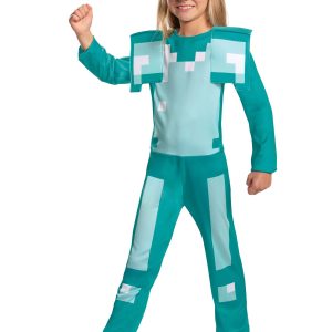 Kid's Minecraft Armor Classic Costume