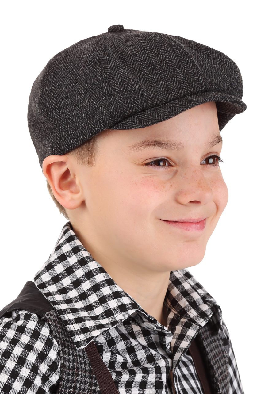 Kid's Newsboy Costume Cap