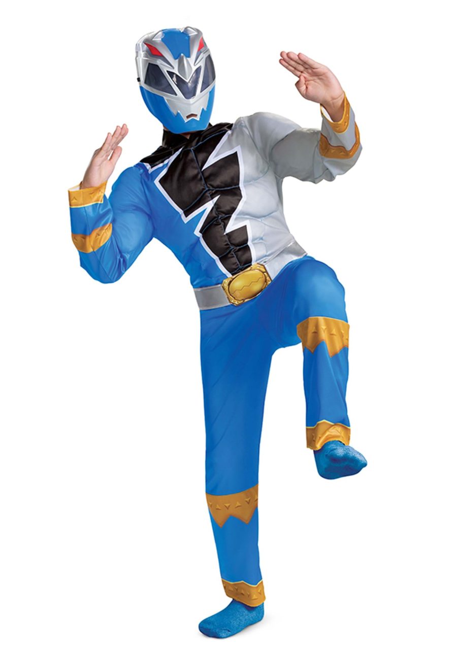 Kid's Power Rangers Dino Fury Blue Ranger Costume