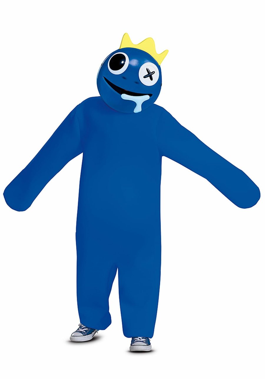 Kid's Rainbow Friends Deluxe Blue Costume