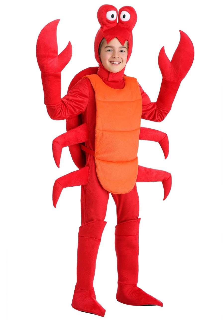 Kid's Red Crab Costume