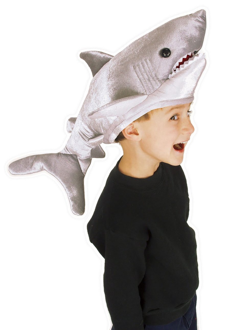 Kid's Shark Plush Costume Hat