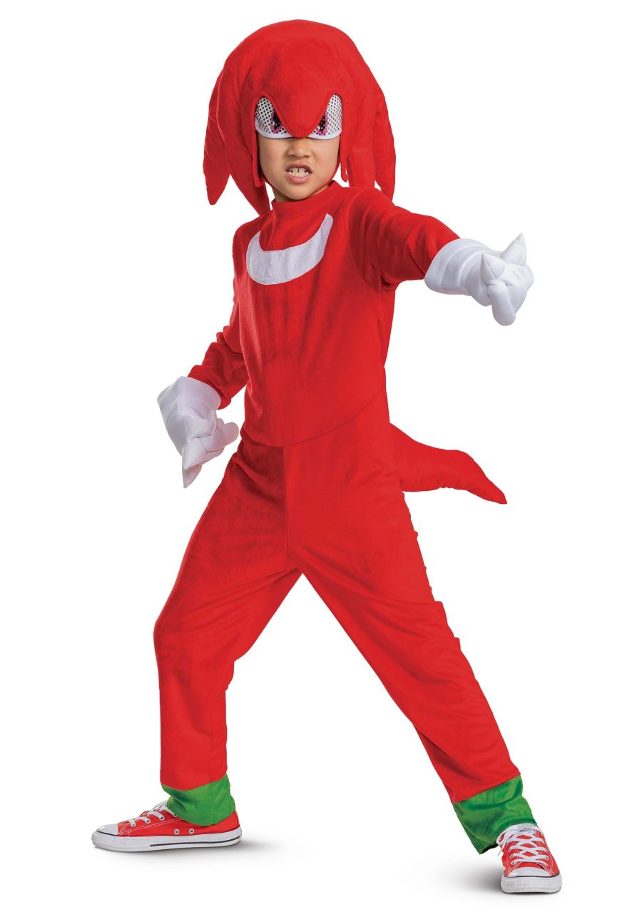 Kid's Sonic 2 Knuckles Deluxe Costume