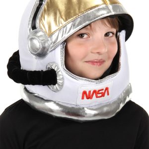 Kids Space Plush Costume Helmet