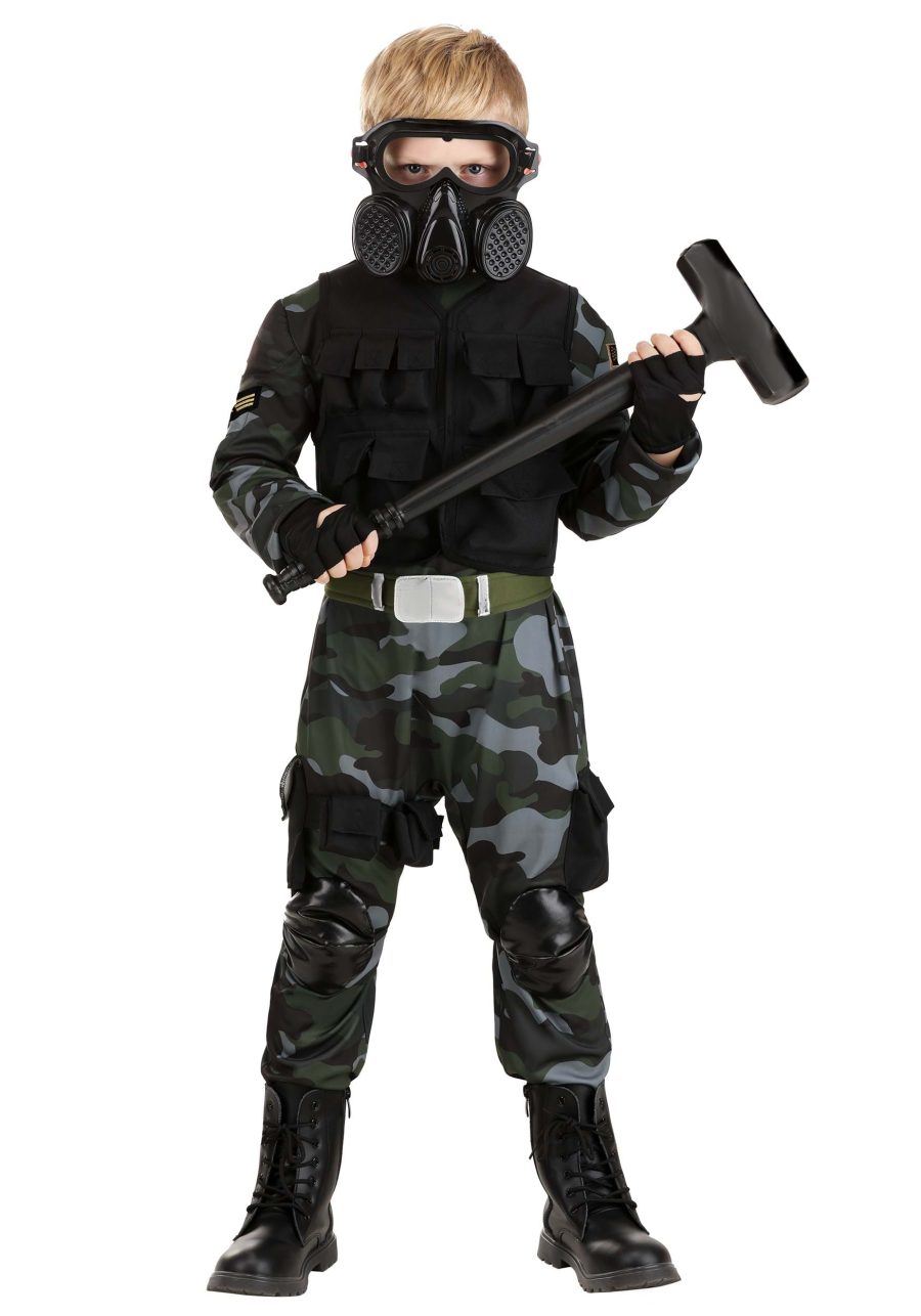 Kid's Special Ops Hammer Soldier Costume