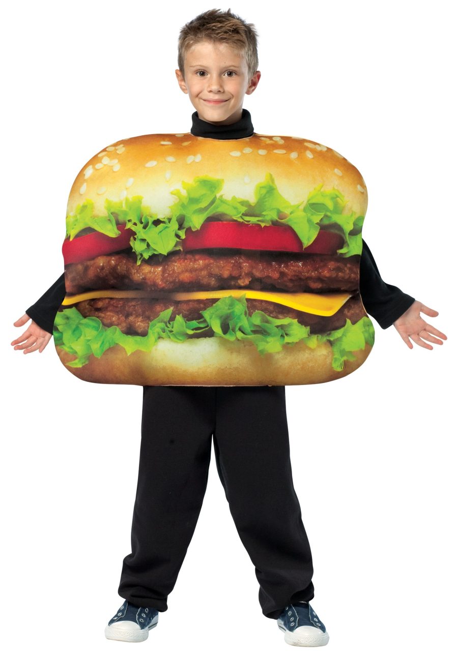 Kid's Tasty Cheeseburger Costume