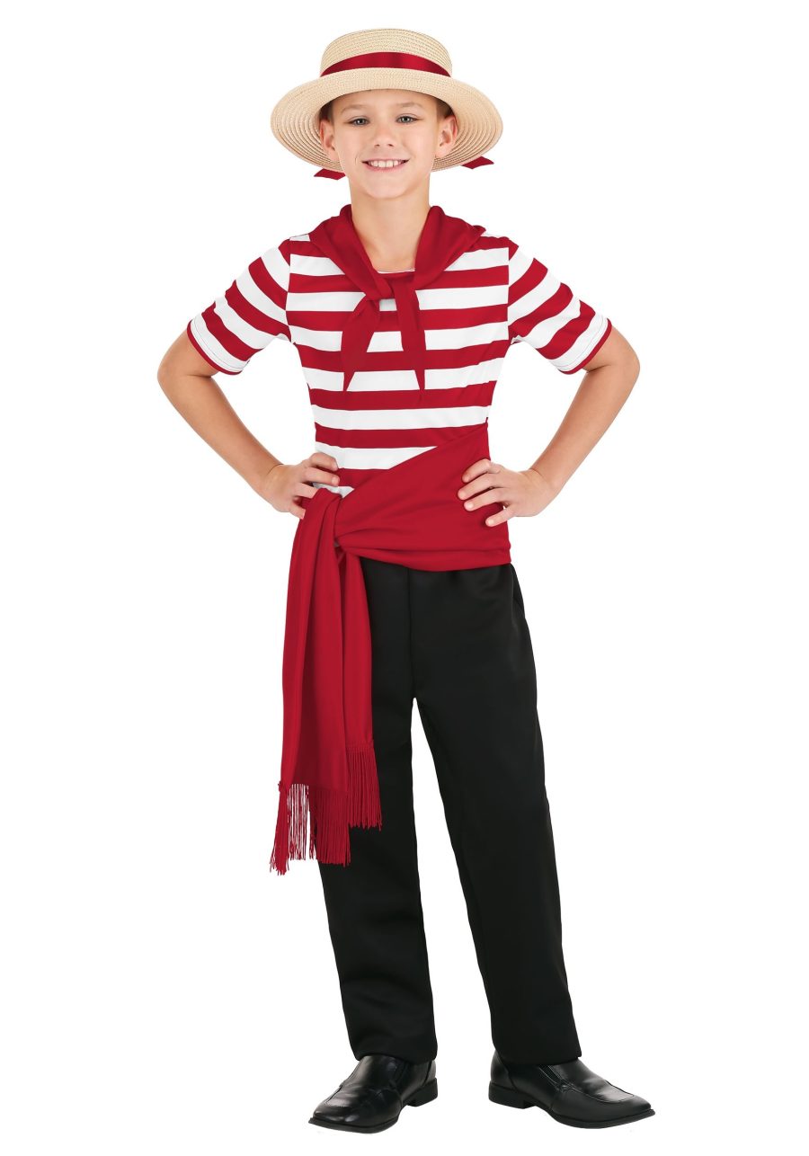 Kid's Venice Gondolier Costume