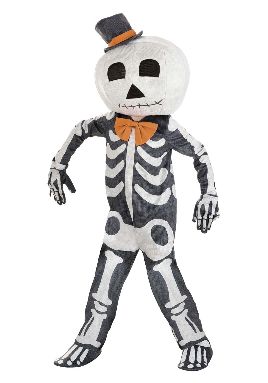 Kid's Vintage Skeleton Costume