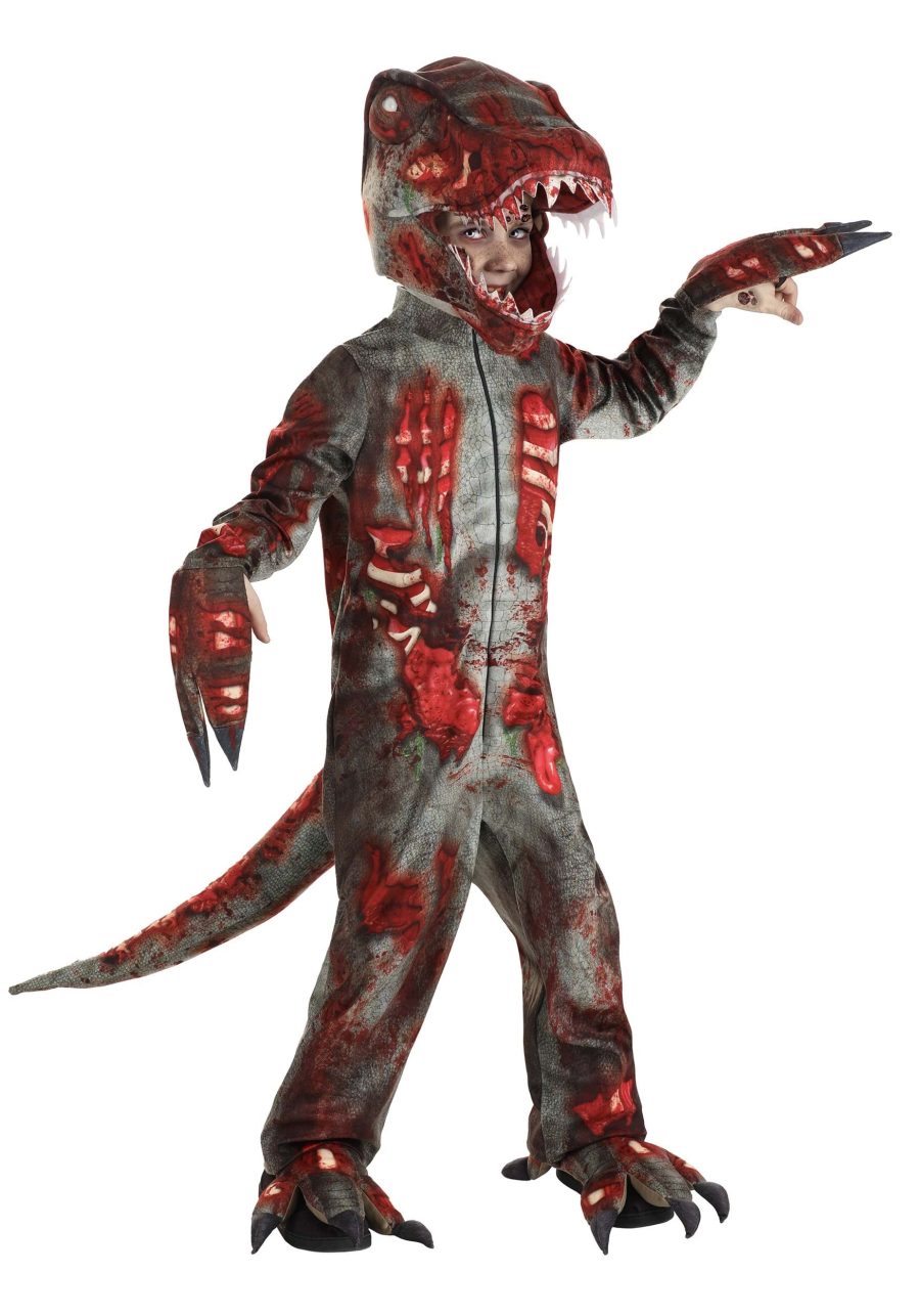 Kid's Zombie Dinosaur Costume