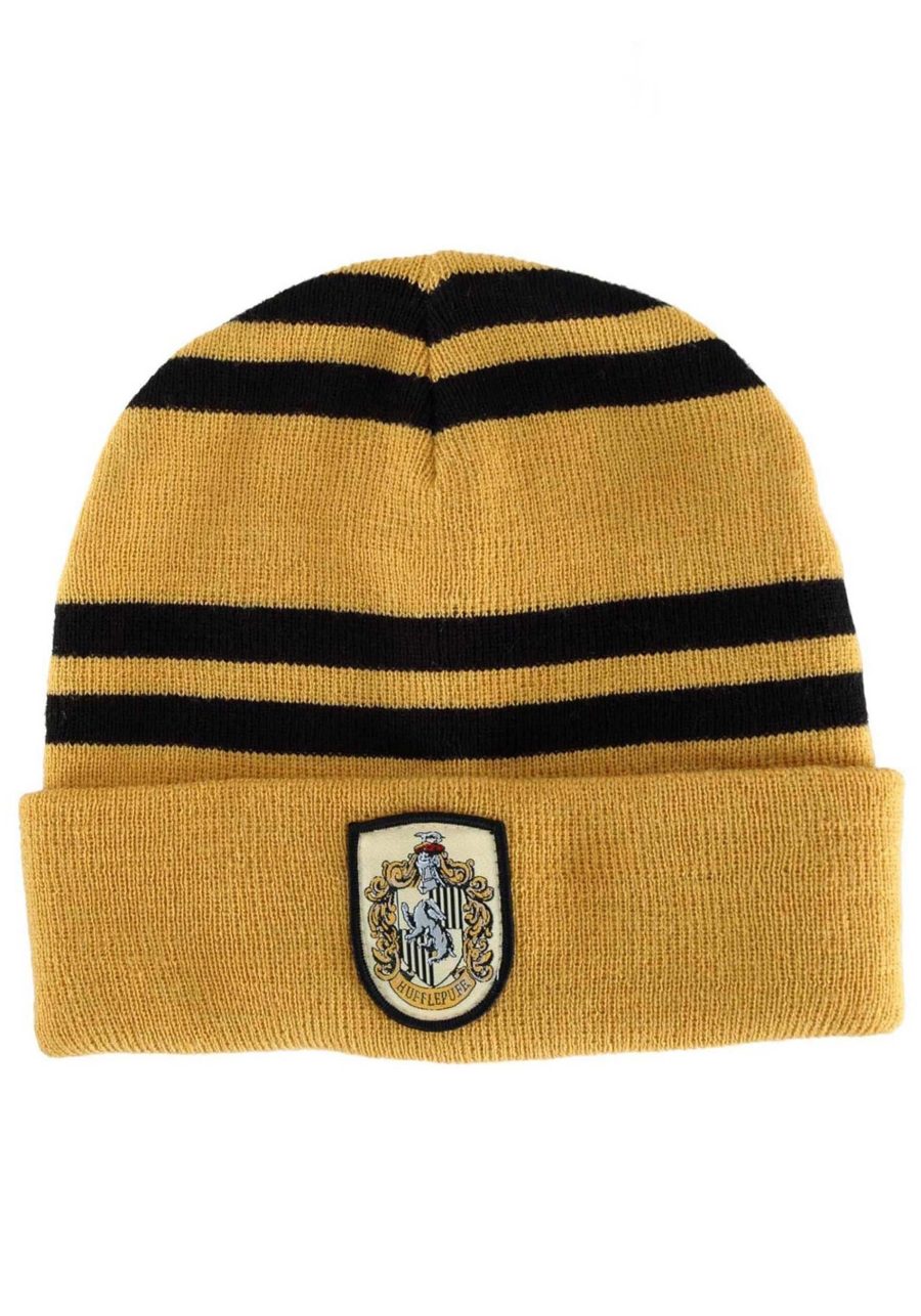 Knitted Hufflepuff Hogwarts Hat