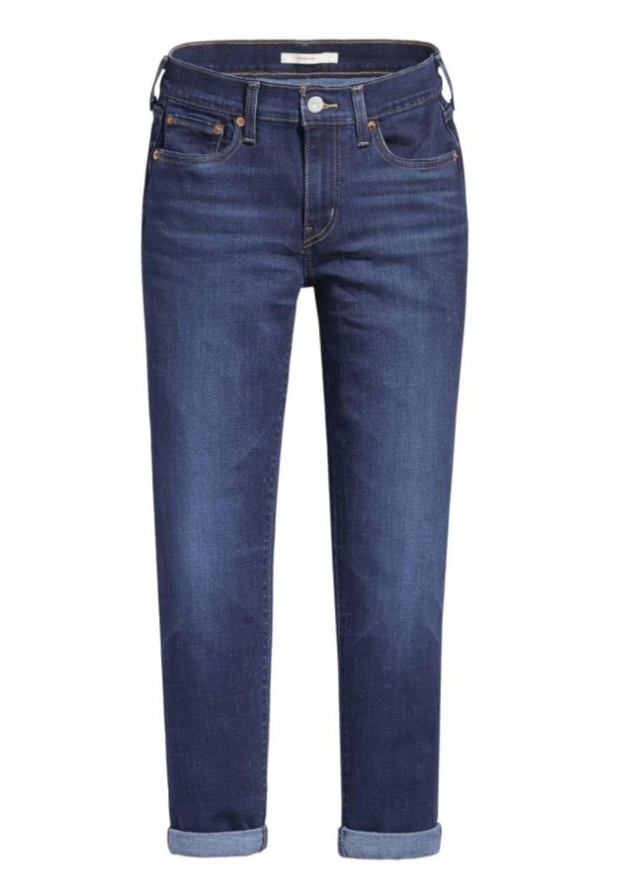 LEVI'S jeans MID RISE BOYFRIEND COBALT