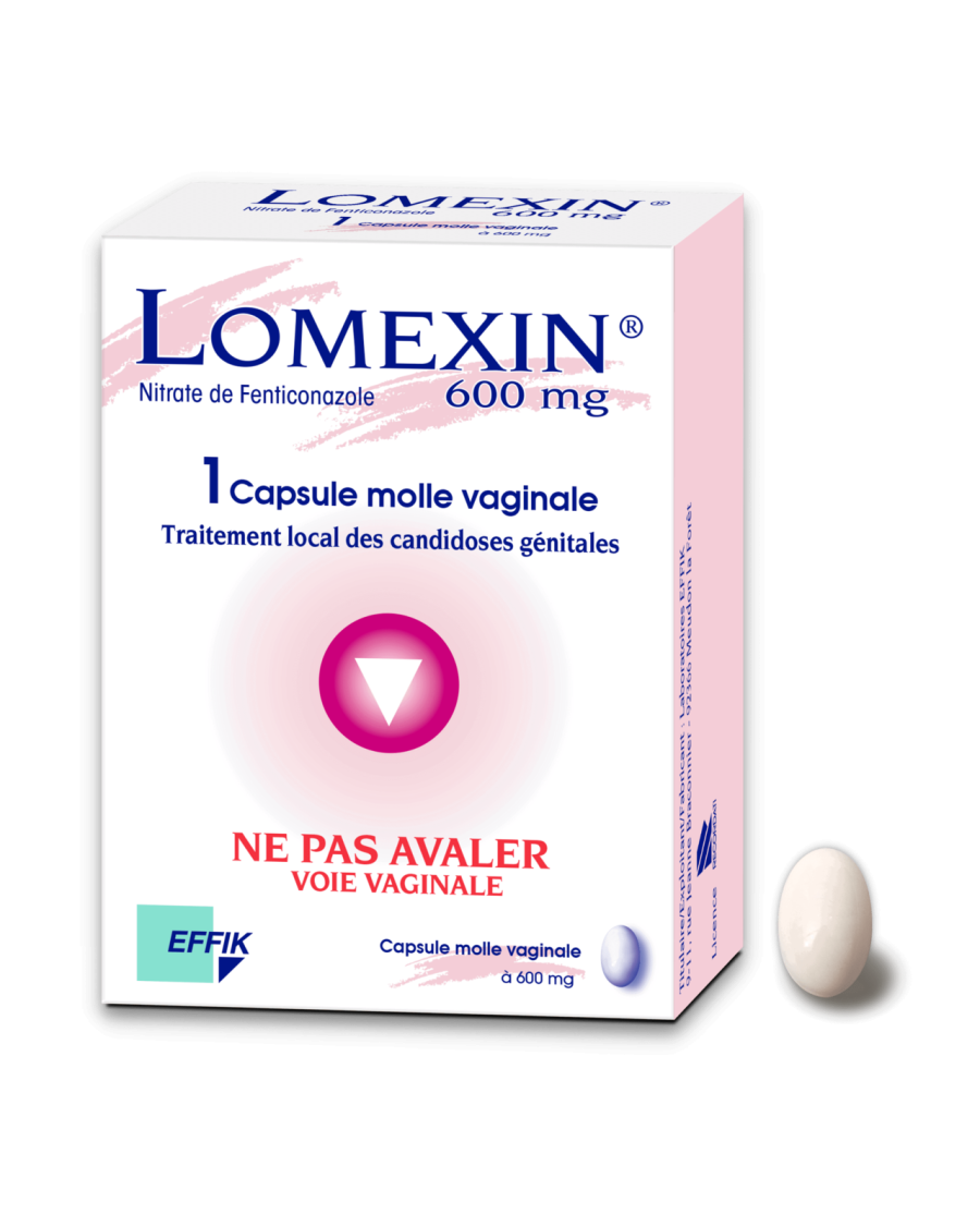 LOMEXIN soft vaginal capsules 600 mg 1 pc effective against yeast microorganism