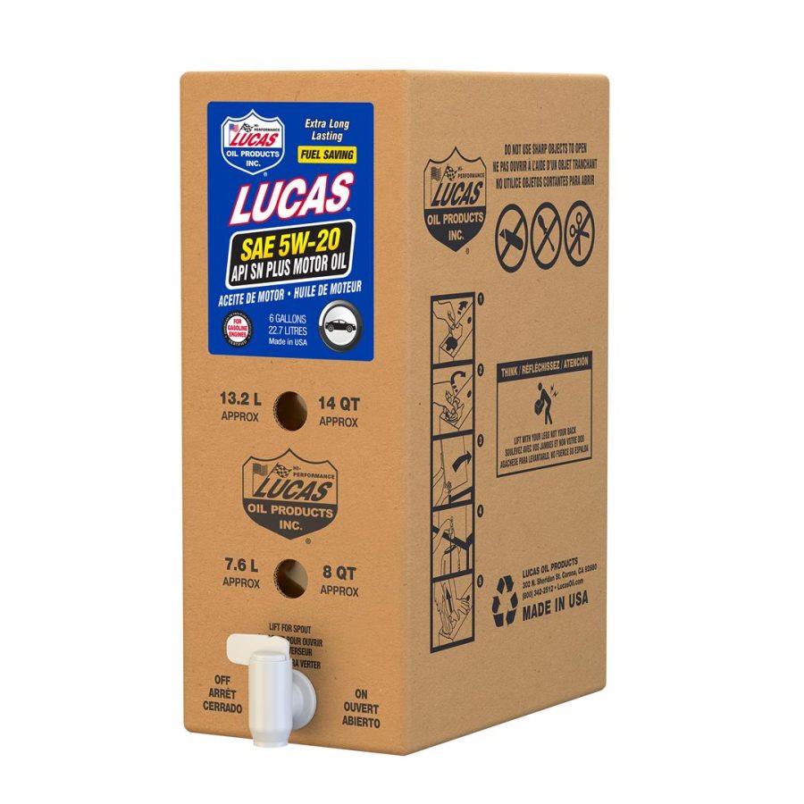 LUCAS OIL 18001 Products - - SAE 5W-20 API SN PLUS MOTOR OIL/1X1