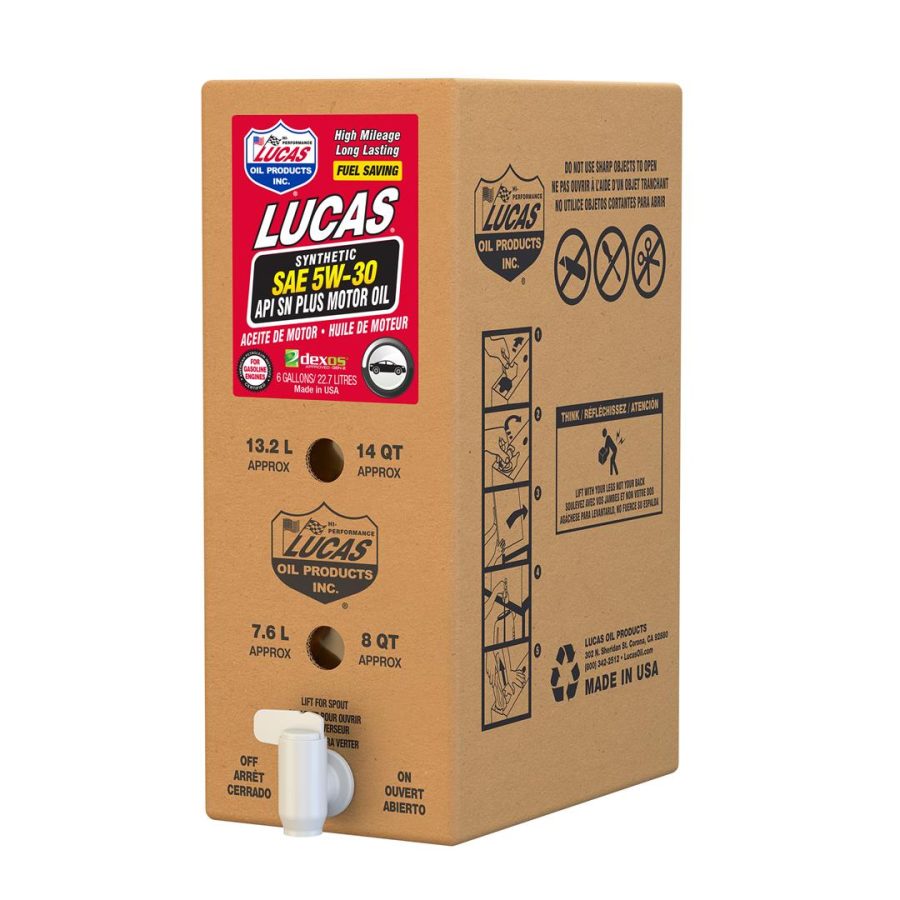 LUCAS OIL 18005 Products - - SYNTHETIC SAE 5W-30 API SN PLUS/DEX