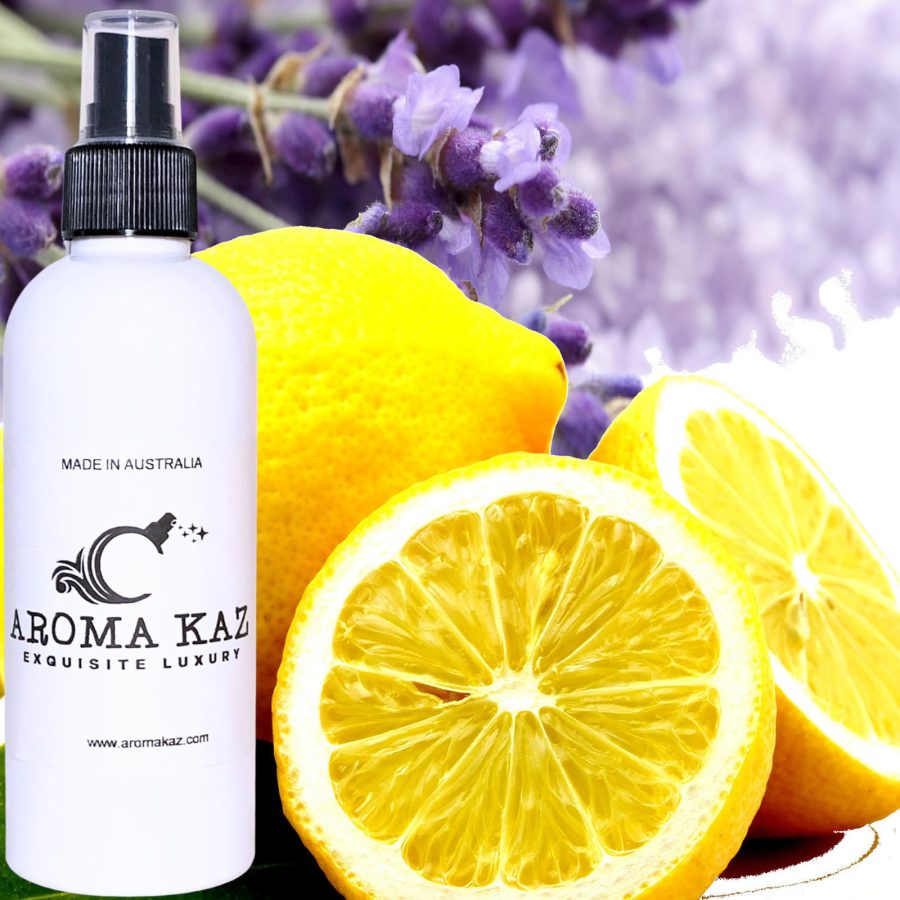 Lavender & Lemon Car Air Freshener Spray Deodorizer Odour Eliminator