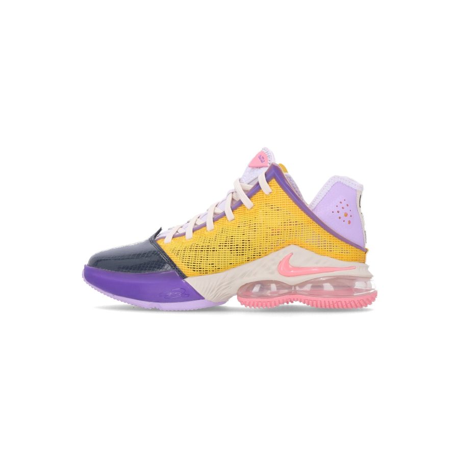 Lebron Xix Low Men's Basketball Shoe Lilac/pink Gaze/dk Smoke Grey